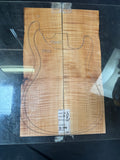 #1898 curly maple Instrument set