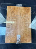 #1744 figured maple Instrument set