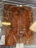 #1653 curly claro walnut Instrument set