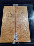 #1717 quilted maple Instrument set