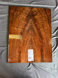 #1651 curly claro walnut Instrument set