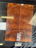#1714 redwood burl Instrument set