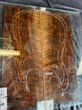 #1589 curly Bastogne walnut Instrument set