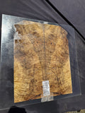 #1772 figured myrtle-wood Instrument set
