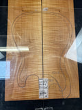 #1850 curly maple Instrument set