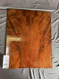 #1652 curly claro walnut Instrument set