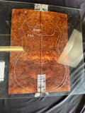 #1713 redwood Burl Instrument set