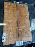 #1593 curly maple Instrument set