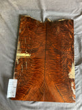 #1573 feathered claro walnut Instrument set
