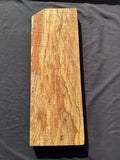 #1409 Spalted curly maple billet