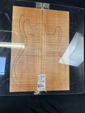 #1788 curly maple Instrument set