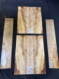#1955 Flitchmatch figured Myrtle wood Instrument set