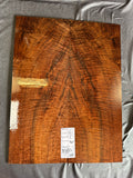 #1653 curly claro walnut Instrument set