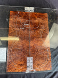 #1709 redwood burl Instrument set