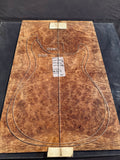 #1523 maple burl Instrument set