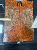 #1821 Spalted maple Burl Instrument set