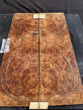 #1523 maple burl Instrument set