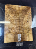 #1756 figured myrtle-wood Instrument set