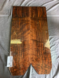 #1639 figured walnut back/side set