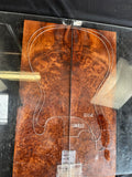 #1804 redwood Burl Instrument set