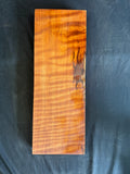 #2085 curly redwood Instrument billet
