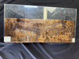 #1483 myrtle burl Instrument billet