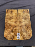 #1654 Myrtlewood burl instrument set