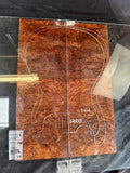 #1708 redwood burl Instrument set