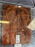 #1651 curly claro walnut Instrument set