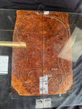 #1711 redwood burl Instrument set