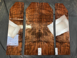 #2113 figured walnut back and side set