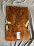 #1634 curly claro walnut Instrument set