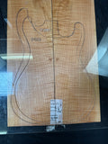 #1900 curly maple Instrument set