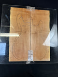 #1781 curly maple Instrument set