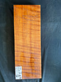 #2085 curly redwood Instrument billet