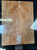 #1914 curly maple Instrument set