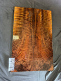 #1583 feathered Bastogne walnut instrument set