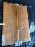 #1592 curly maple Instrument set