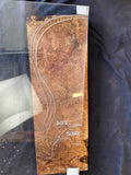 #1502 Spalted maple burl Instrument billet