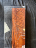 #2081 curly redwood Instrument billet