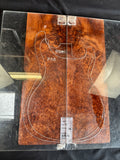 #1804 redwood Burl Instrument set