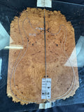 #1558 maple burl Instrument set