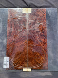 #1448 figured walnut Instrument set