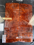 #1814 redwood burl Instrument set