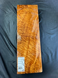 #1572 curly redwood Instrument billet