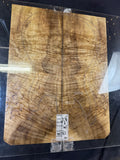 #1757 figured myrtle-wood Instrument set