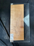 #1948 curly maple Instrument billet
