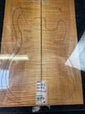 #1850 curly maple Instrument set