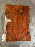 #1541 feathered claro walnut Instrument set