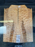 #1877 quilted maple instrument set